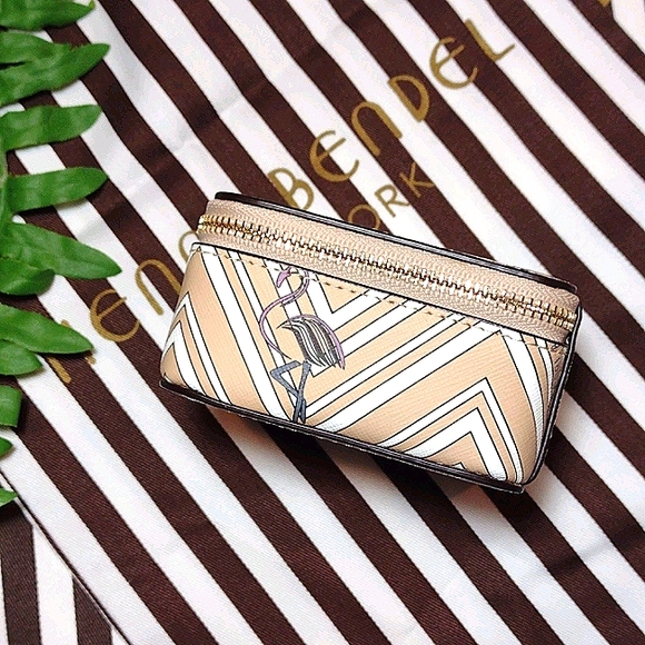 Rare Henri Bendel Flamingo travel jewelry case - Picture 8 of 10